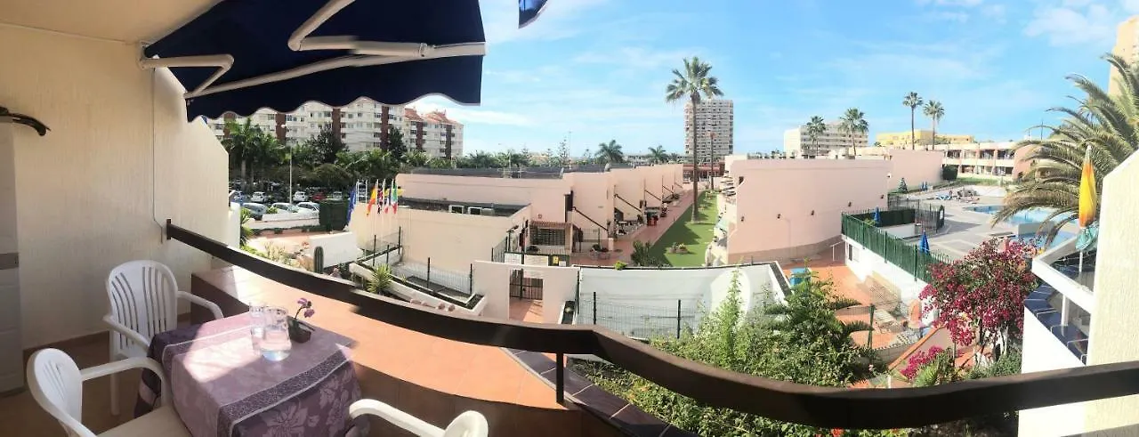 Sunny Apartment Near The Beach With Wifi, Balcony And Pool Los Cristianos