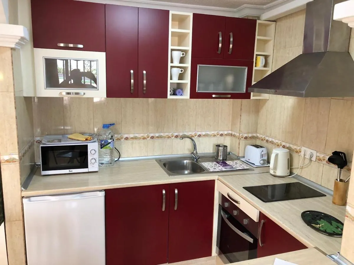 Sunny Apartment Near The Beach With Wifi, Balcony And Pool Los Cristianos  Spagna